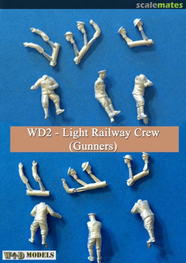 Boxart Light Railway Crew (gunners) WD2 WD Models Boxart Light Railway Crew (gunners) WD2 WD Models