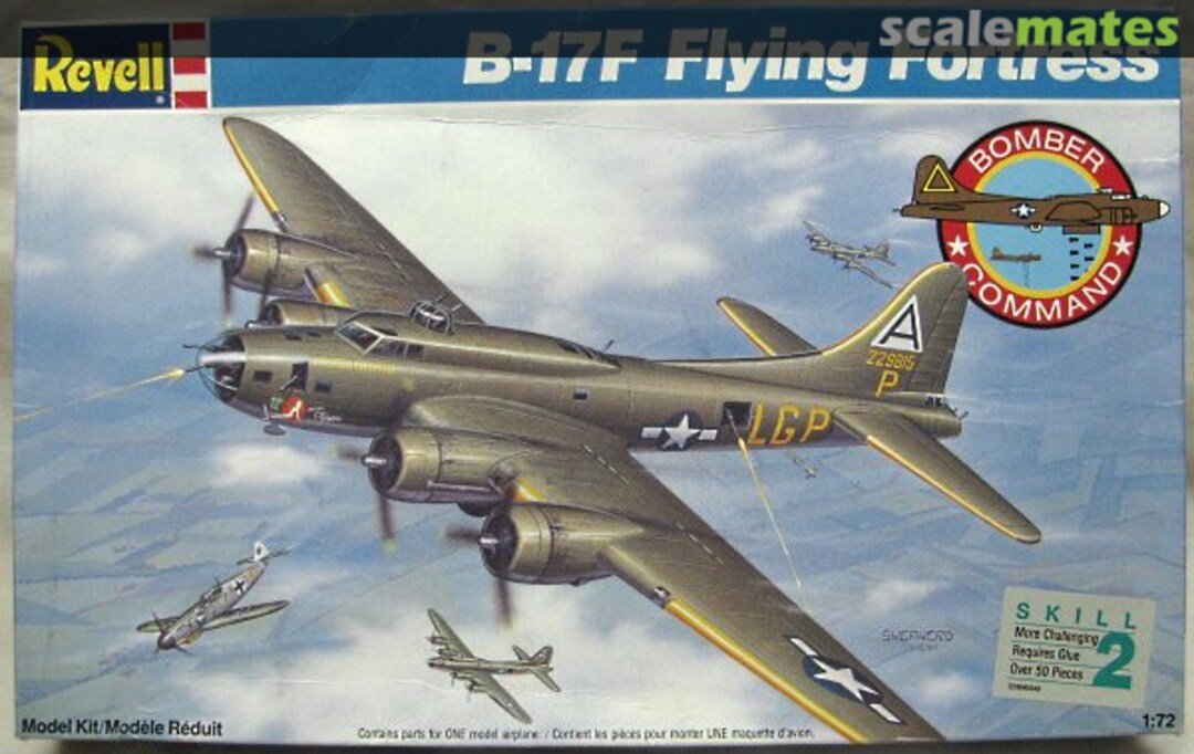 Boxart B-17F Flying Fortress 4338 Revell Boxart B-17F Flying Fortress 4338 Revell