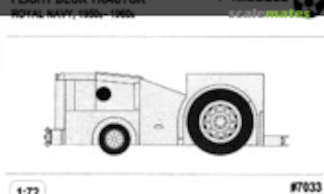 1:72 Tugmaster Flight Deck Tractor (F4Models 7033)