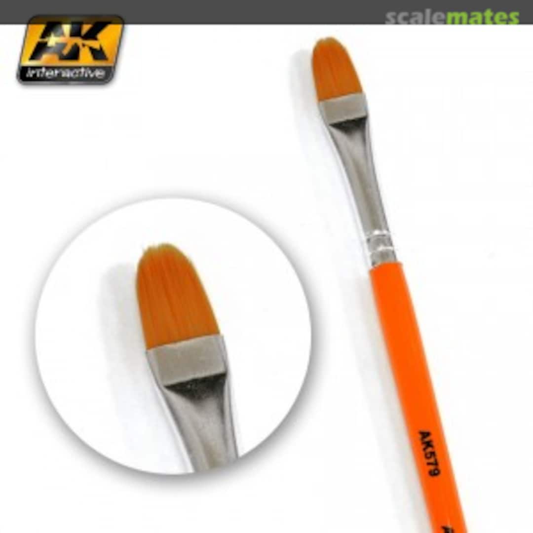 Boxart Rounded Weathering Brush AK 579 AK Interactive Boxart Rounded Weathering Brush AK 579 AK Interactive