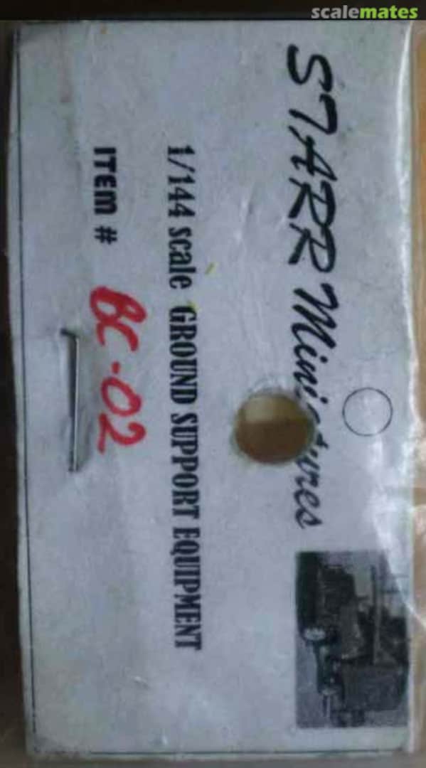 Boxart Closed Baggage Cart Set BC-02 Starr Miniatures