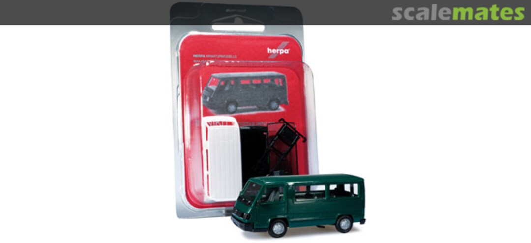 Boxart MiniKit: Mercedes-Benz 100 D bus 012317 Herpa Boxart MiniKit: Mercedes-Benz 100 D bus 012317 Herpa