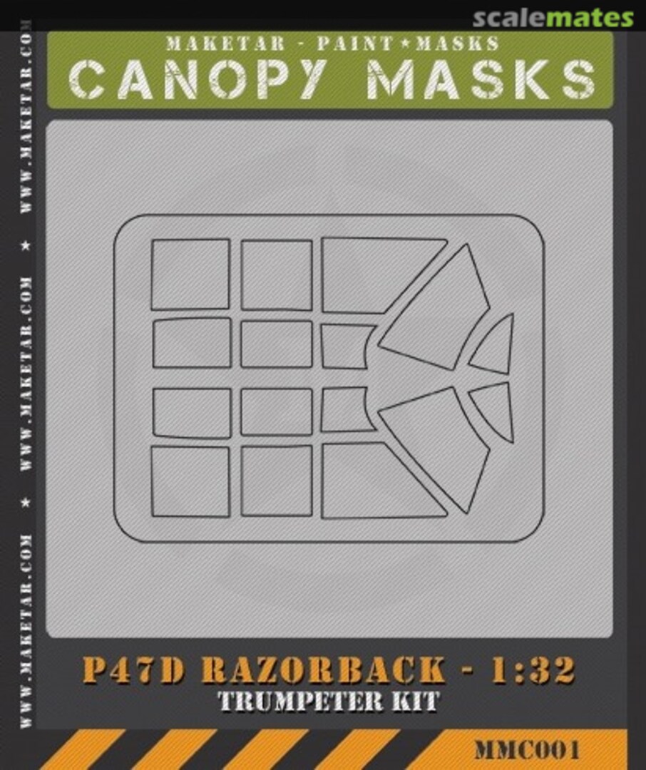 Boxart P-47D Thunderbolt ‘Razorback’ MMC001V Maketar Boxart P-47D Thunderbolt ‘Razorback’ MMC001V Maketar