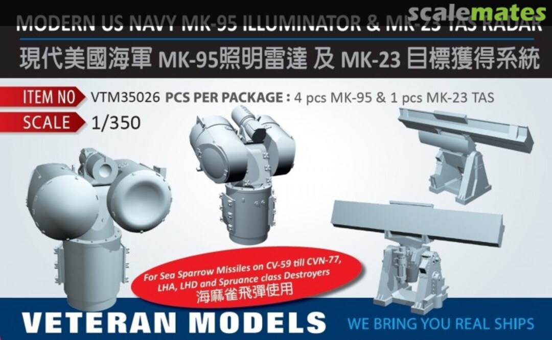 Boxart MK-95 Illuminator & MK-23 TAS Radar VTM35026 Veteran Models