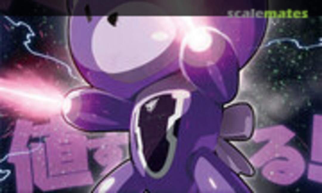 1:144 Petit'Gguy Tieria Erde Purple &amp; Placard (Bandai 0221059)