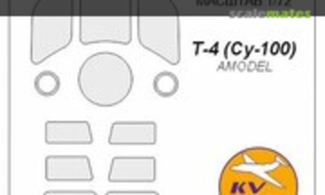 1:72 Sukhoi Т-4 (SU-100) (KV Models 72173) 72173