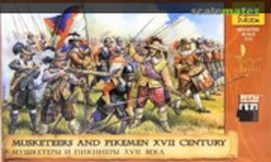 1:72 Austrian Musketeers and Pikemen (Zvezda 8061) 8061