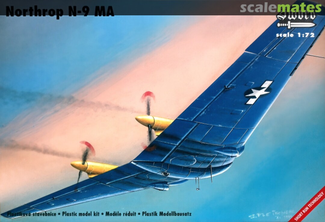 Boxart Northrop N-9MA SW72001 Sword