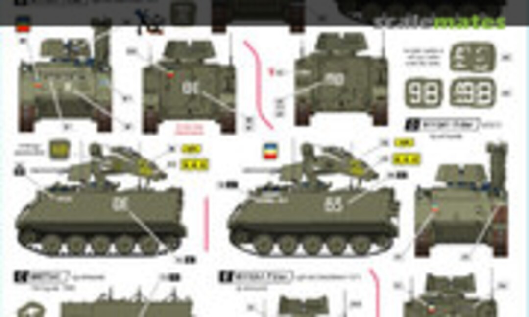 1:35 M113 Specials in Vietnam (Star Decals 35-C1300)