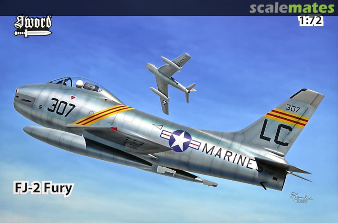 Boxart FJ-2 Fury SW72138 Sword Boxart FJ-2 Fury SW72138 Sword