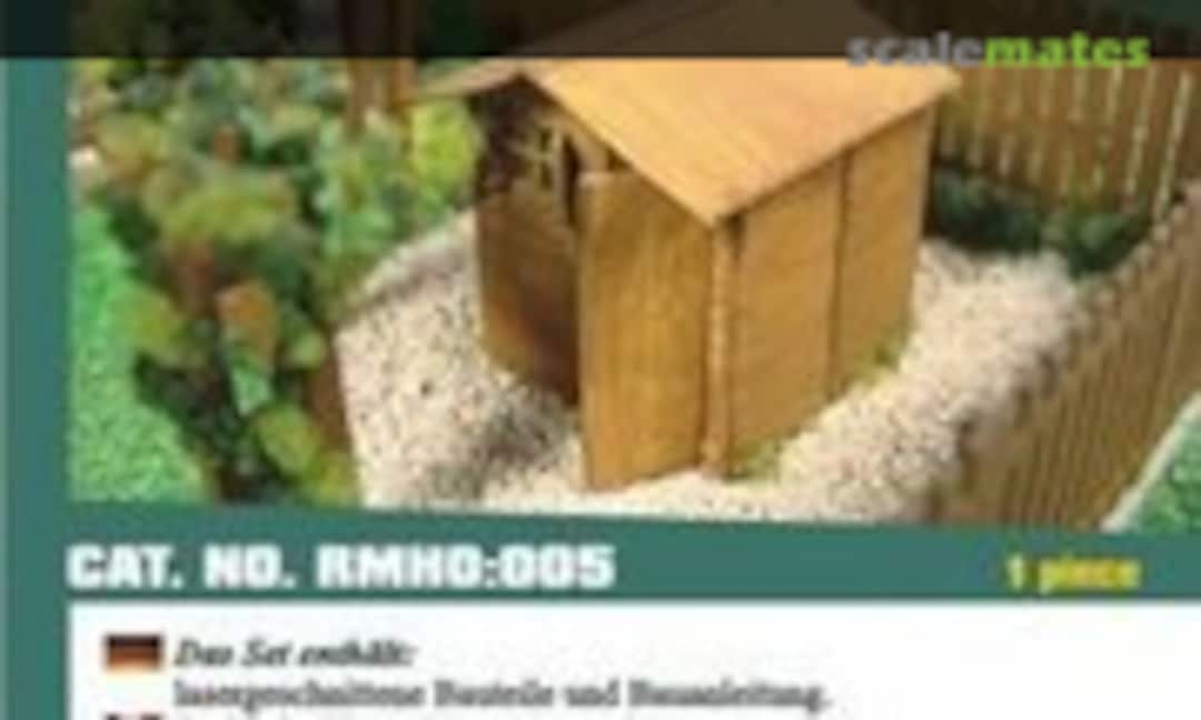 1:87 Garden Shed (Railway Miniatures RMH0:005) RMH0:005