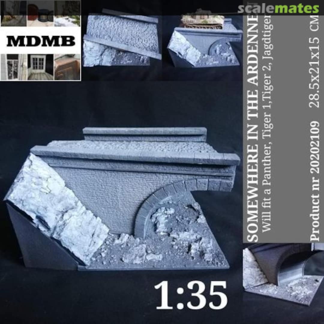 Boxart Somewhere in the Ardennes 2021 MDMB Modelbouw Boxart Somewhere in the Ardennes 2021 MDMB Modelbouw