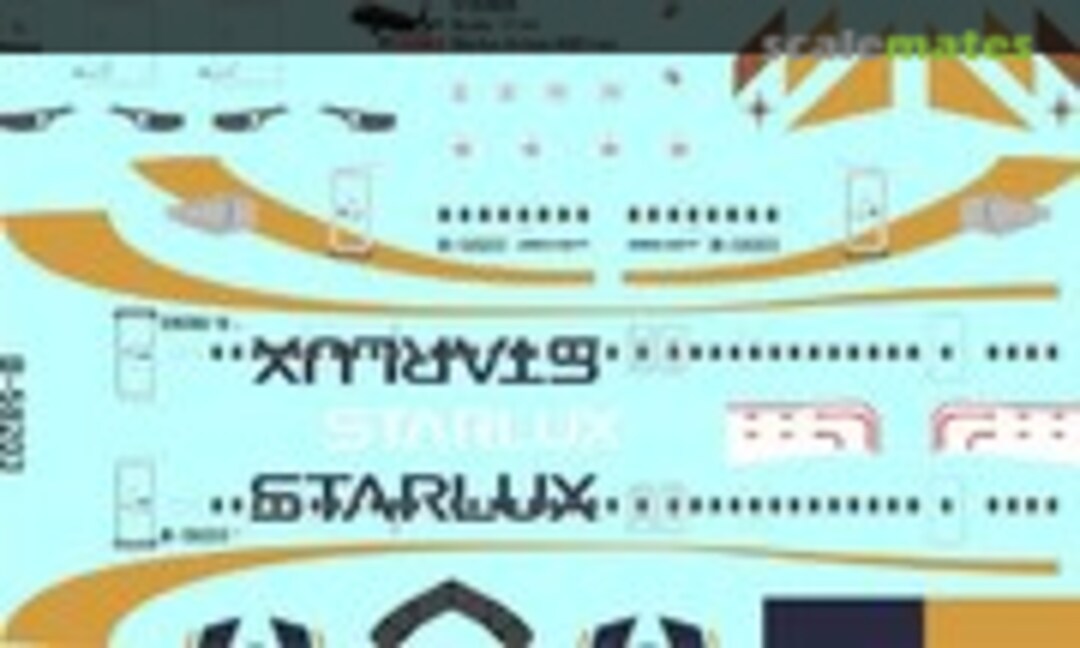 1:144 Starlux Airbus A321neo (V1 Decals V1D0626-144) V1D0626-144