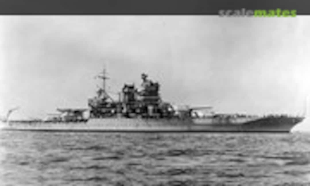 1:350 USS Idaho BB-42 1945 Battleship Resin Model Kit (Iron Shipwrights 4253) 4253