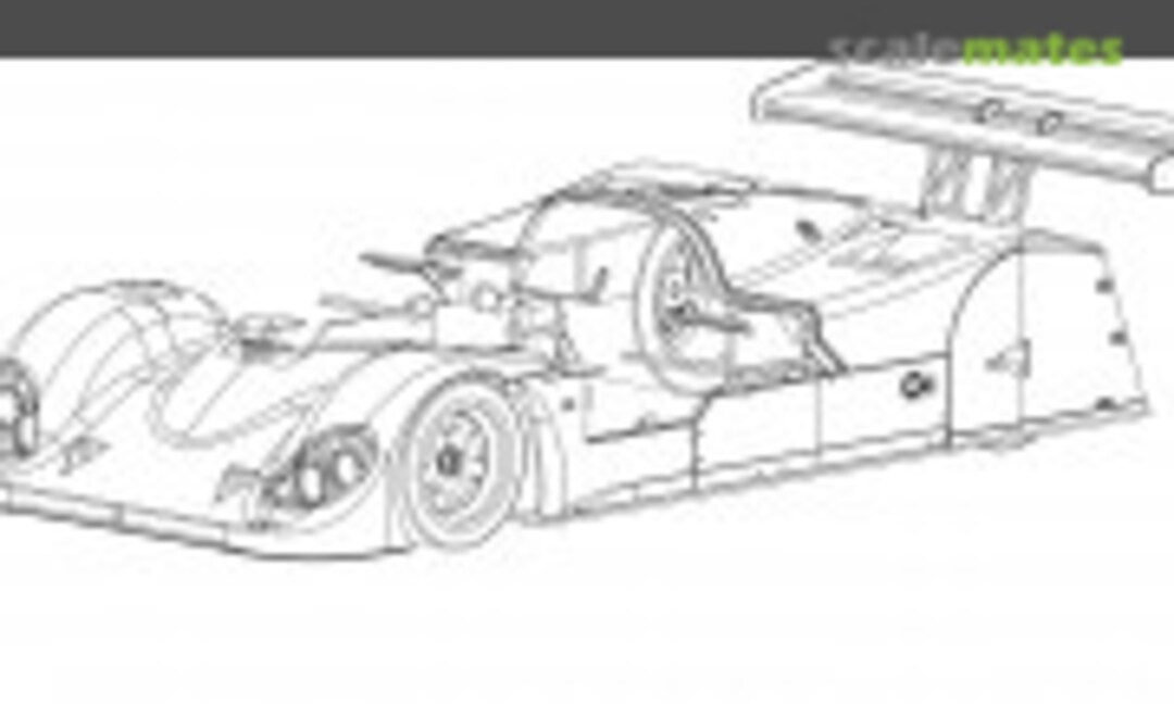 1:24 962GTi RLR 1990 LM transkit (Noritake mokei CRM023) CRM023