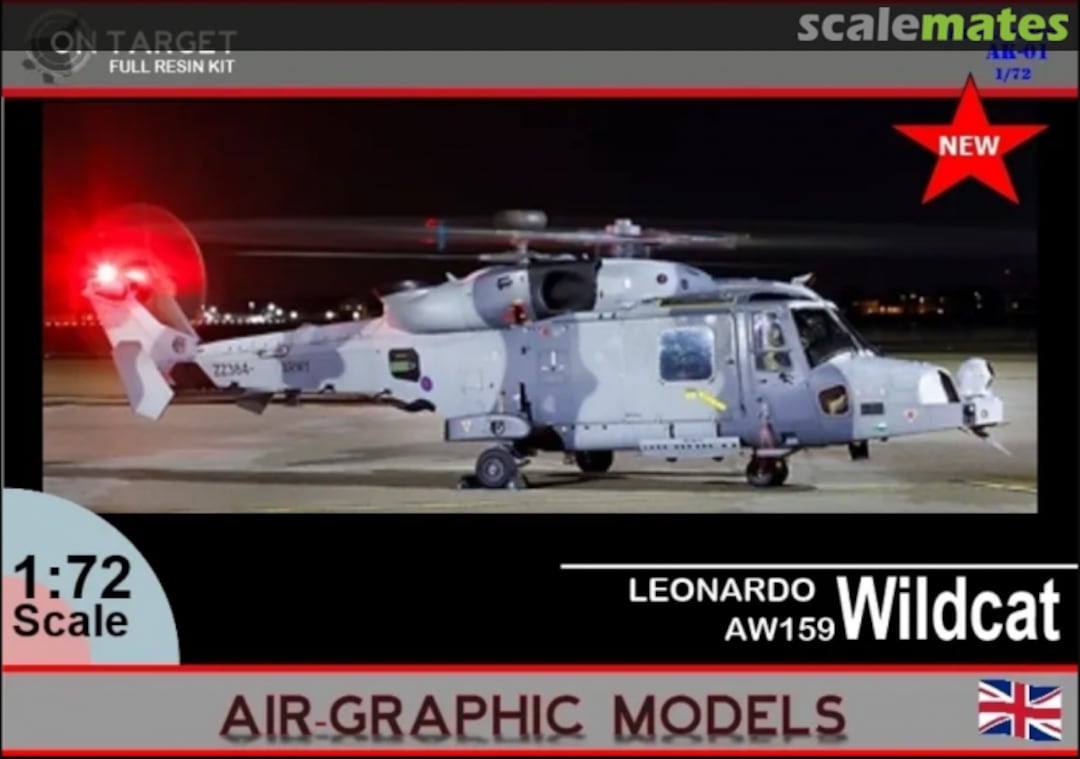 Boxart LEONARDO AW159 WILDCAT AK-01 Air-Graphics Models Boxart LEONARDO AW159 WILDCAT AK-01 Air-Graphics Models