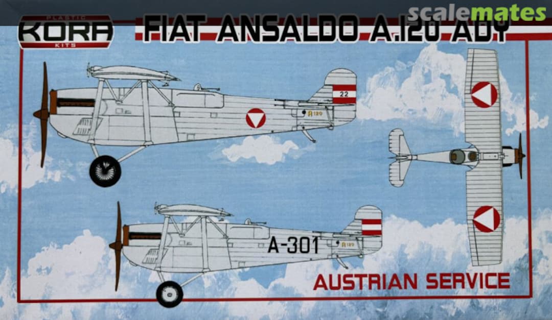 Boxart Fiat Ansaldo A.120 Ady KPK72219 Kora Models Boxart Fiat Ansaldo A.120 Ady KPK72219 Kora Models