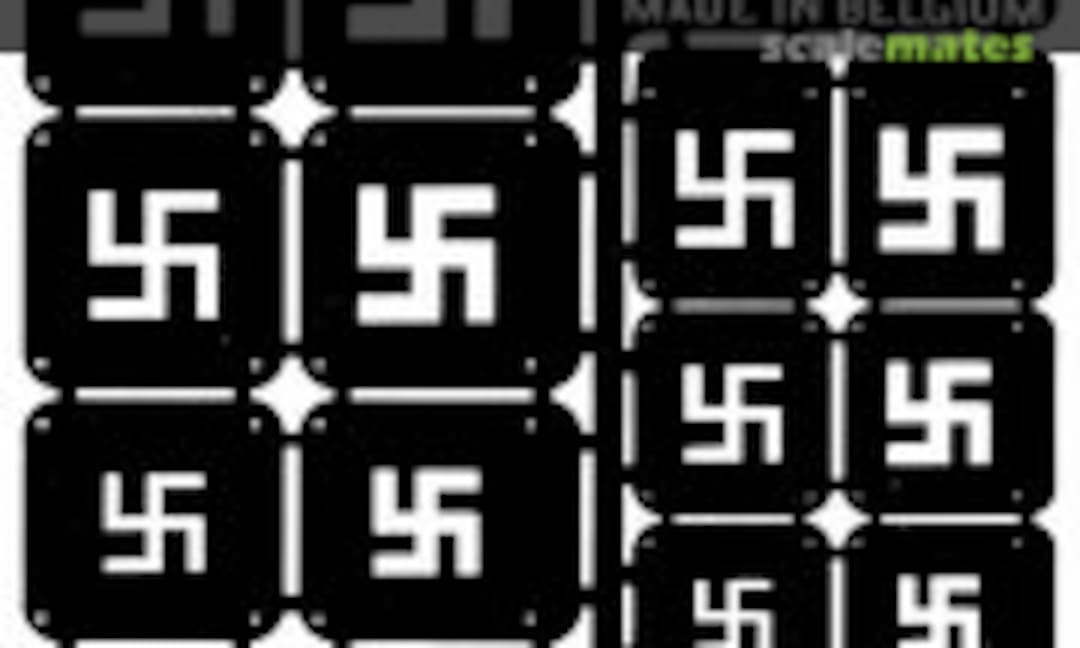 No Swastikas Template (Verlinden Productions 1394) 1394