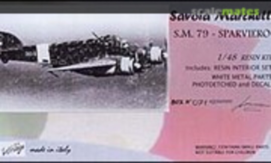 1:48 Savoia Marchetti SM.79 Sparviero (Vintage Models VM 48001)