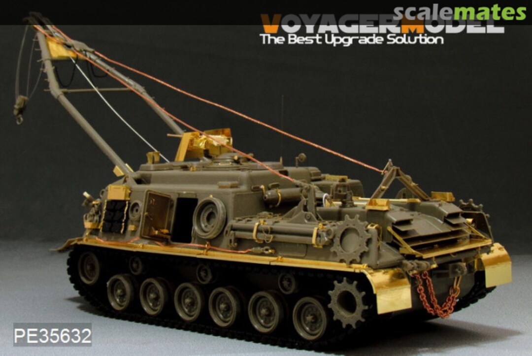 Boxart M88A1 Recovery Vehicle (Smoke Dischargers Included) PE35632 Voyager Model Boxart M88A1 Recovery Vehicle (Smoke Dischargers Included) PE35632 Voyager Model