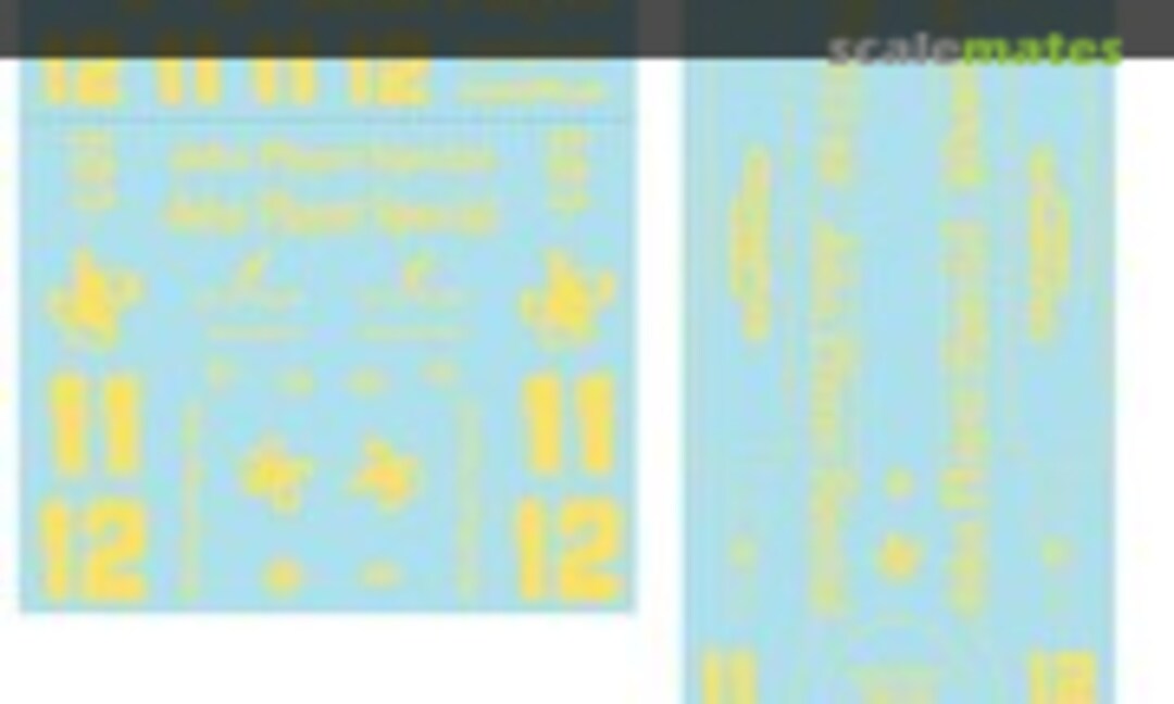 1:12 PMA Lotus 97T Sponsorship Decals (Museum collection DC-473) DC-473