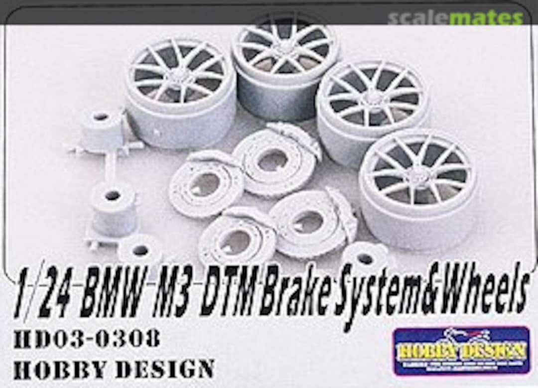 Boxart BMW M3 DTM Brake Systems & Wheels HD03-0308 Hobby Design