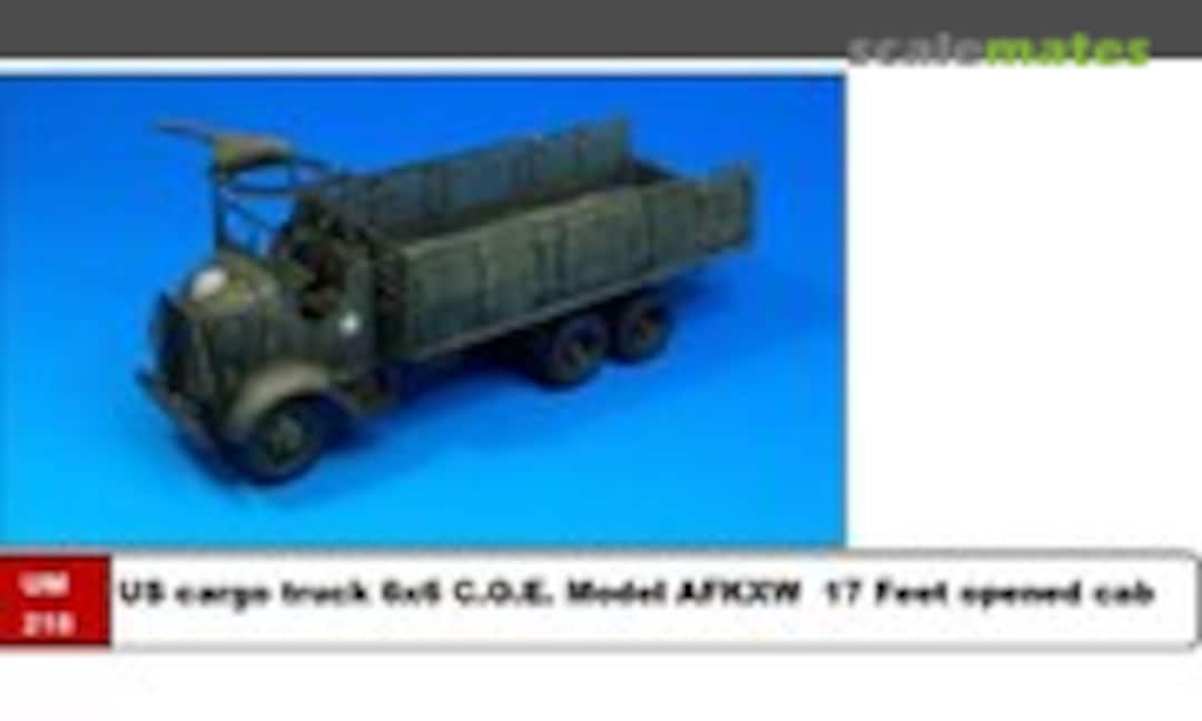 1:35 US cargo truck 6x6 C.O.E. Model AFKWX (U-Models UM 218) UM 218