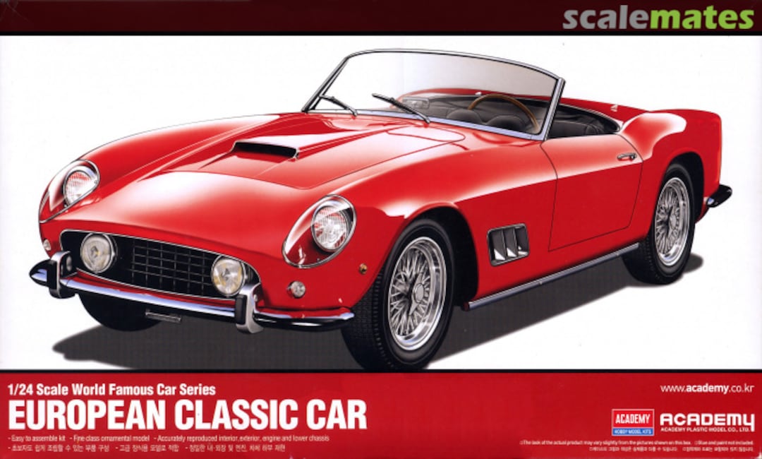 Boxart Ferrari 250 GT C15527 Academy Boxart Ferrari 250 GT C15527 Academy
