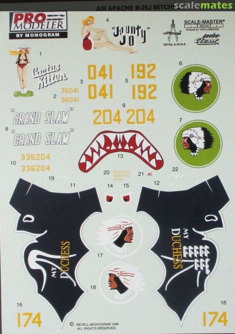 Boxart B-25J Mitchells of the 345th Bomb Group 88100000200 Pro Modeler Boxart B-25J Mitchells of the 345th Bomb Group 88100000200 Pro Modeler