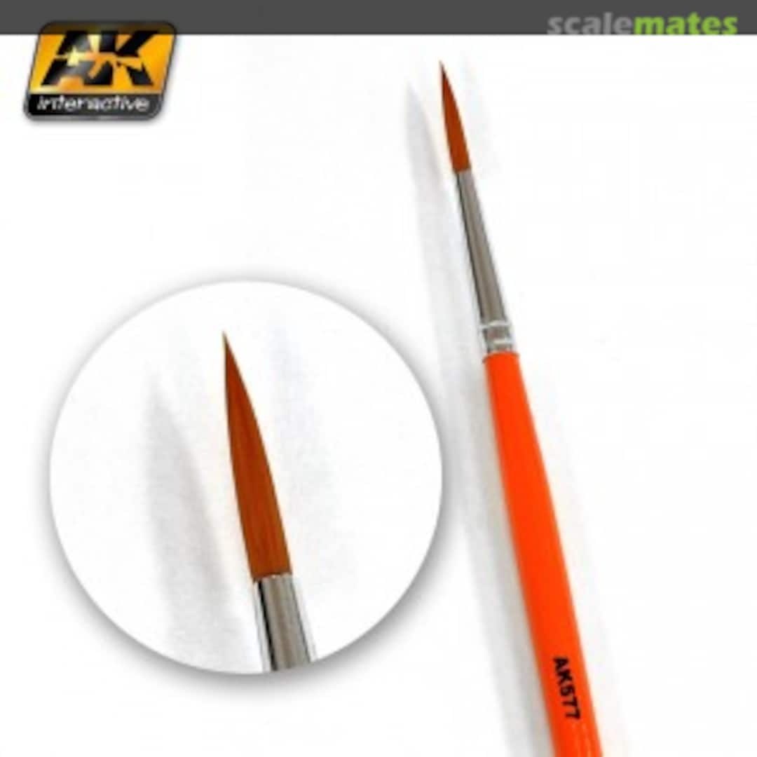 Boxart Fine Long Weathering Brush AK 577 AK Interactive