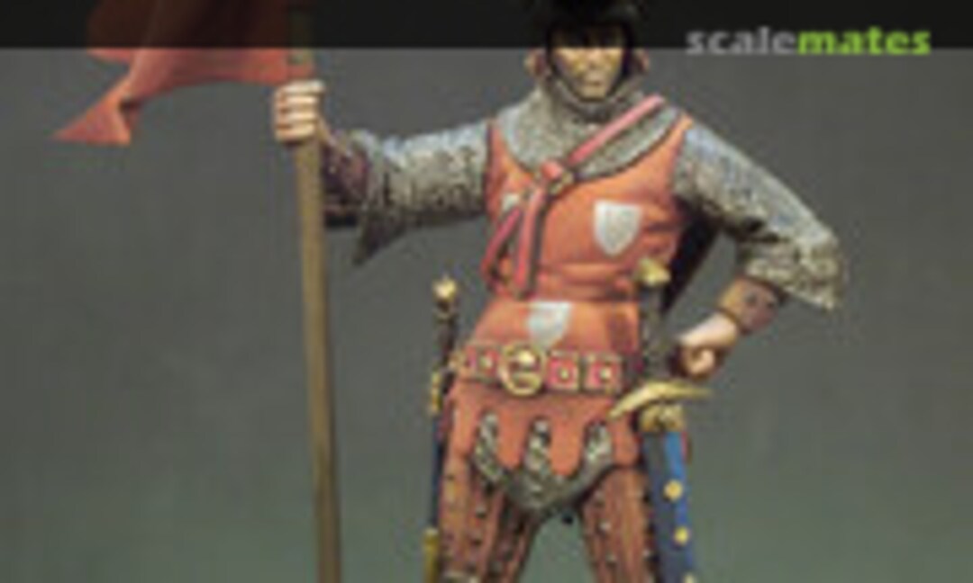 54mm French Knight (1350) (Andrea Miniatures SM-F36) SM-F36