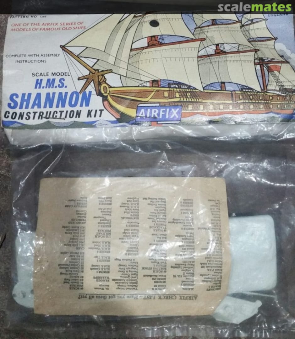 Boxart HMS Shannon 1285 Airfix Boxart HMS Shannon 1285 Airfix