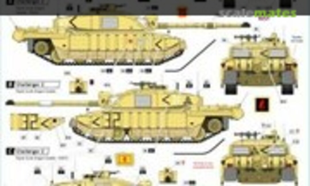 1:35 Challenger 2 (Star Decals 35-C1096) 35-C1096