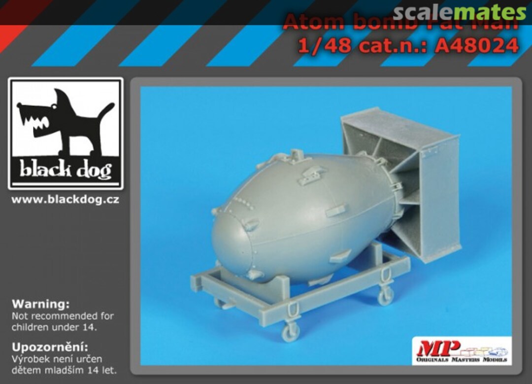 Boxart Atom bomb Fat Man A48024 Black Dog Boxart Atom bomb Fat Man A48024 Black Dog