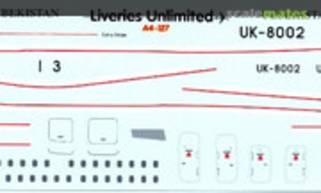 1:144 British Aerospace Avro RJ85 (Liveries Unlimited/Airway Graphics A4-127) A4-127
