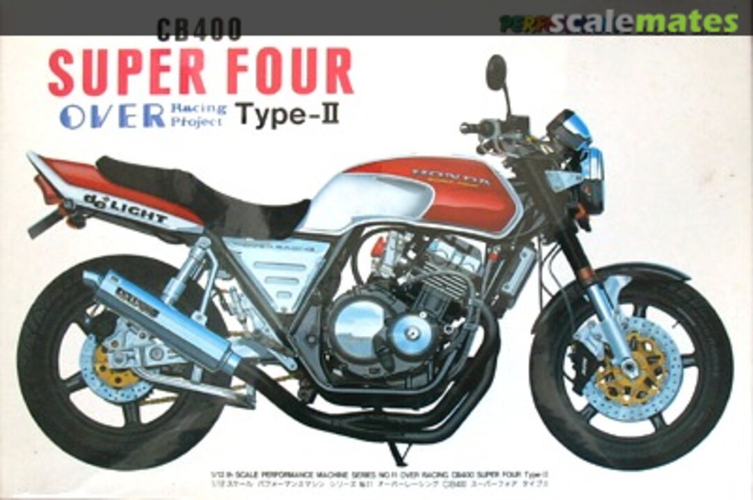 Boxart Honda CB400 Super Four Over Racing Project Type-II 013694 Aoshima Boxart Honda CB400 Super Four Over Racing Project Type-II 013694 Aoshima