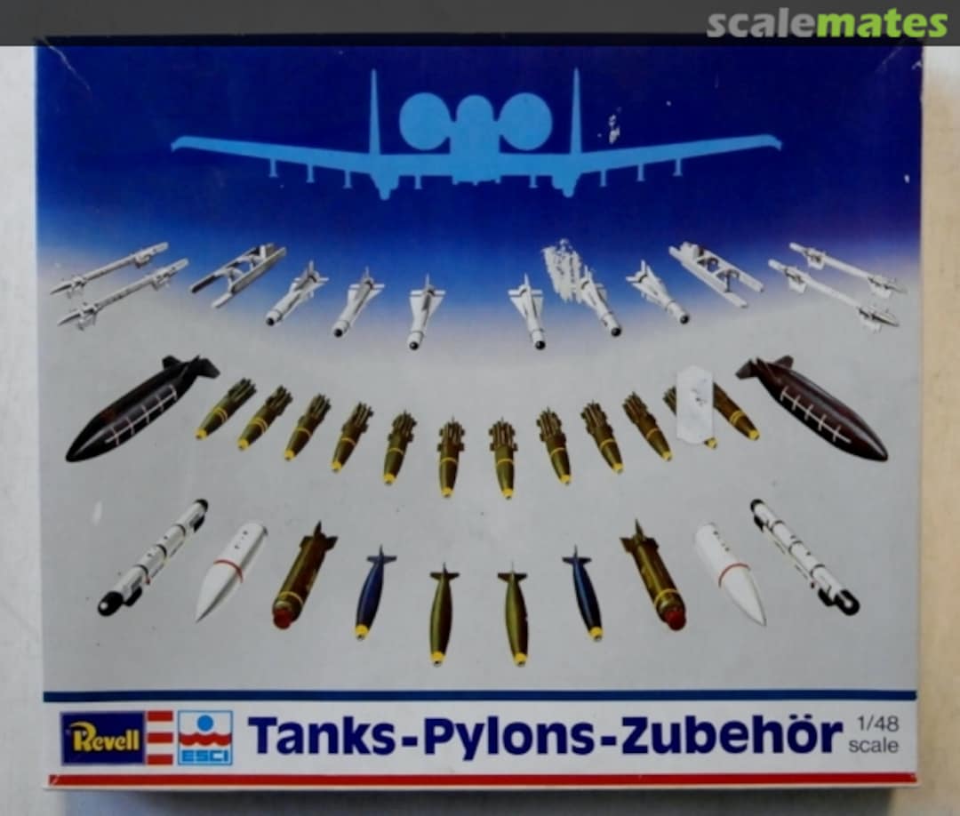 Boxart Tanks-Pylons-Zubehör H-2274 Revell/ESCI Boxart Tanks-Pylons-Zubehör H-2274 Revell/ESCI