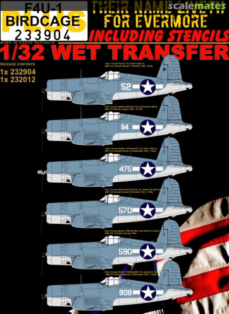 Boxart F4U-1 Birdcage 233904 HGW Models Boxart F4U-1 Birdcage 233904 HGW Models