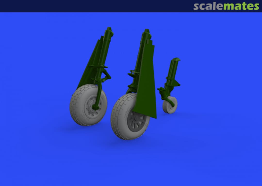 Boxart P-51D wheels block tread EDUARD 648505 Eduard Boxart P-51D wheels block tread EDUARD 648505 Eduard