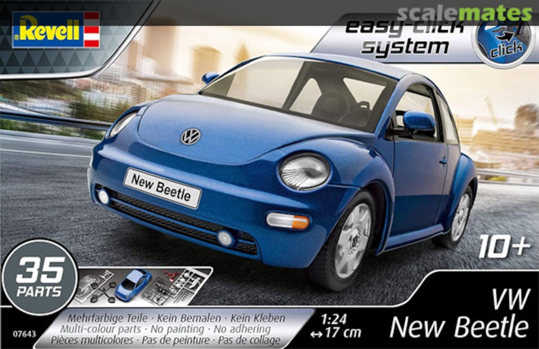 Boxart VW New Beetle 07643 Revell Boxart VW New Beetle 07643 Revell