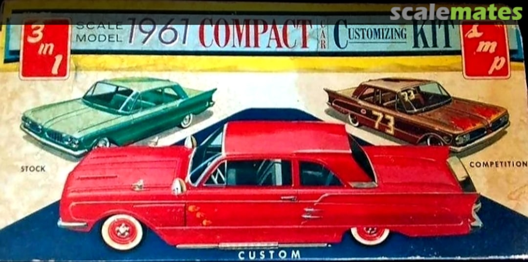 Boxart 1961 Pontiac Tempest K-6061 SMP Boxart 1961 Pontiac Tempest K-6061 SMP