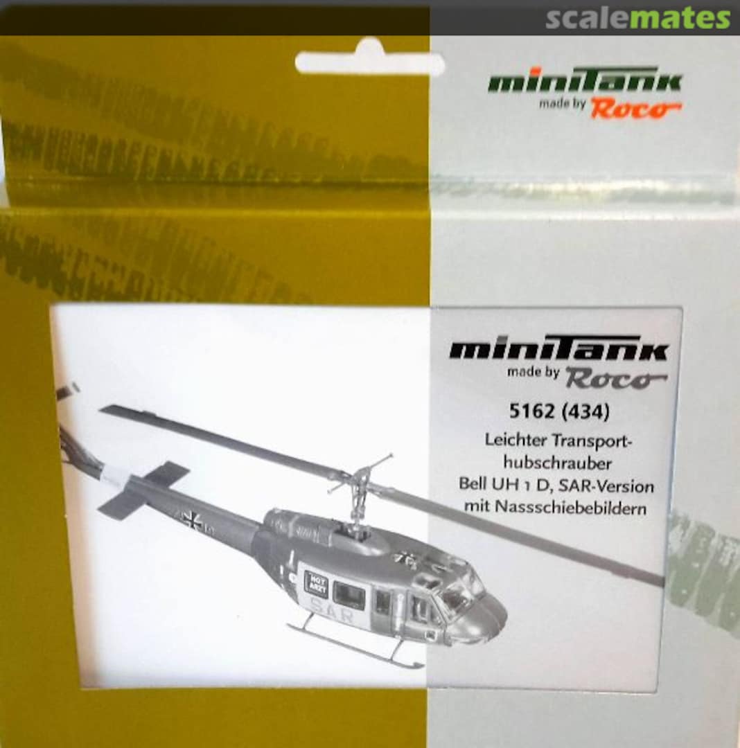 Boxart Bell UH-1D "SAR" 5162 Roco Minitanks Boxart Bell UH-1D "SAR" 5162 Roco Minitanks