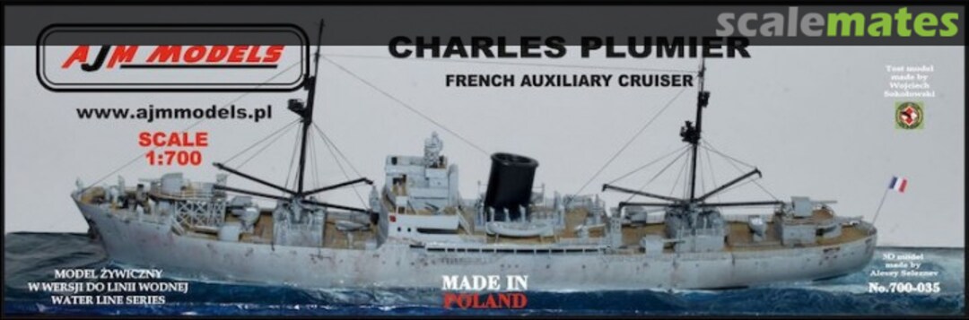 Boxart Charles Plumier 700-035 AJM Models Boxart Charles Plumier 700-035 AJM Models