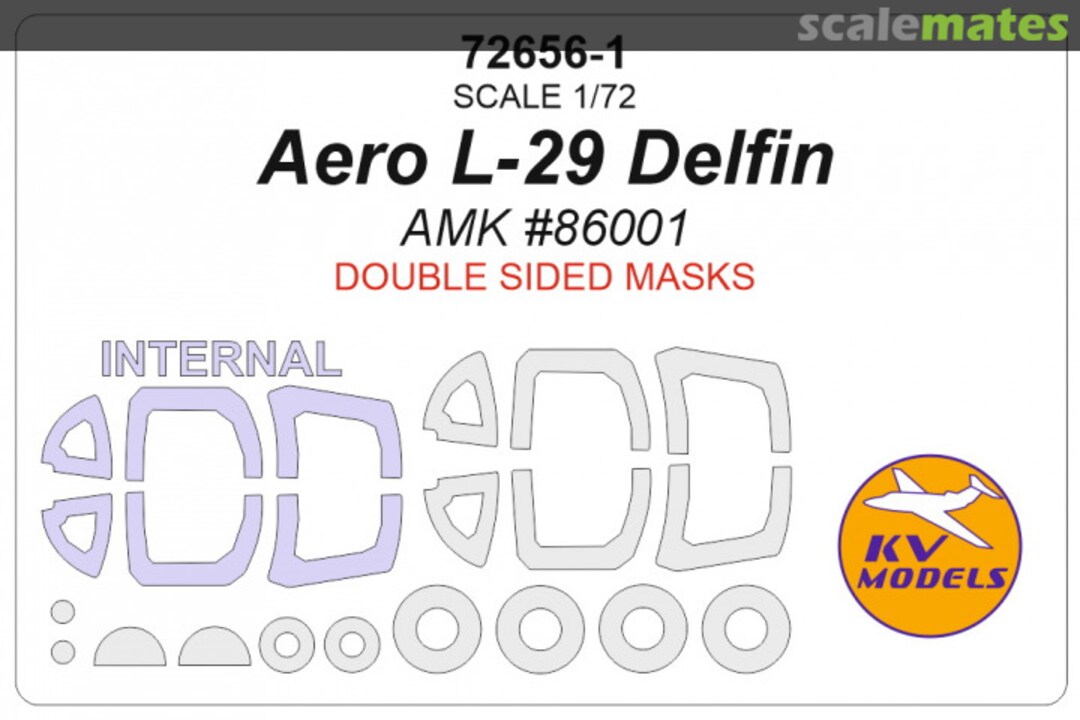 Boxart Aero L-29 Delfin 72656-1 KV Models Boxart Aero L-29 Delfin 72656-1 KV Models