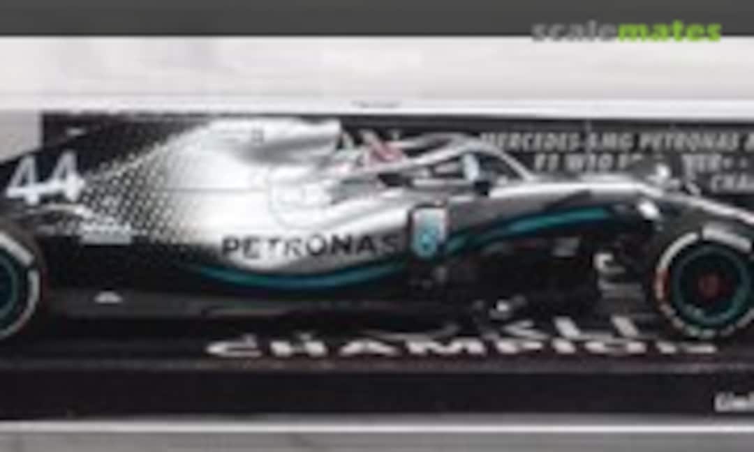 1:43 Mercedes-AMG F1 W10 EQ Power+ #44 Lewis Hamilton 2nd 2019 US GP 2019 F1 Drivers Championship (Minichamps 417191844)