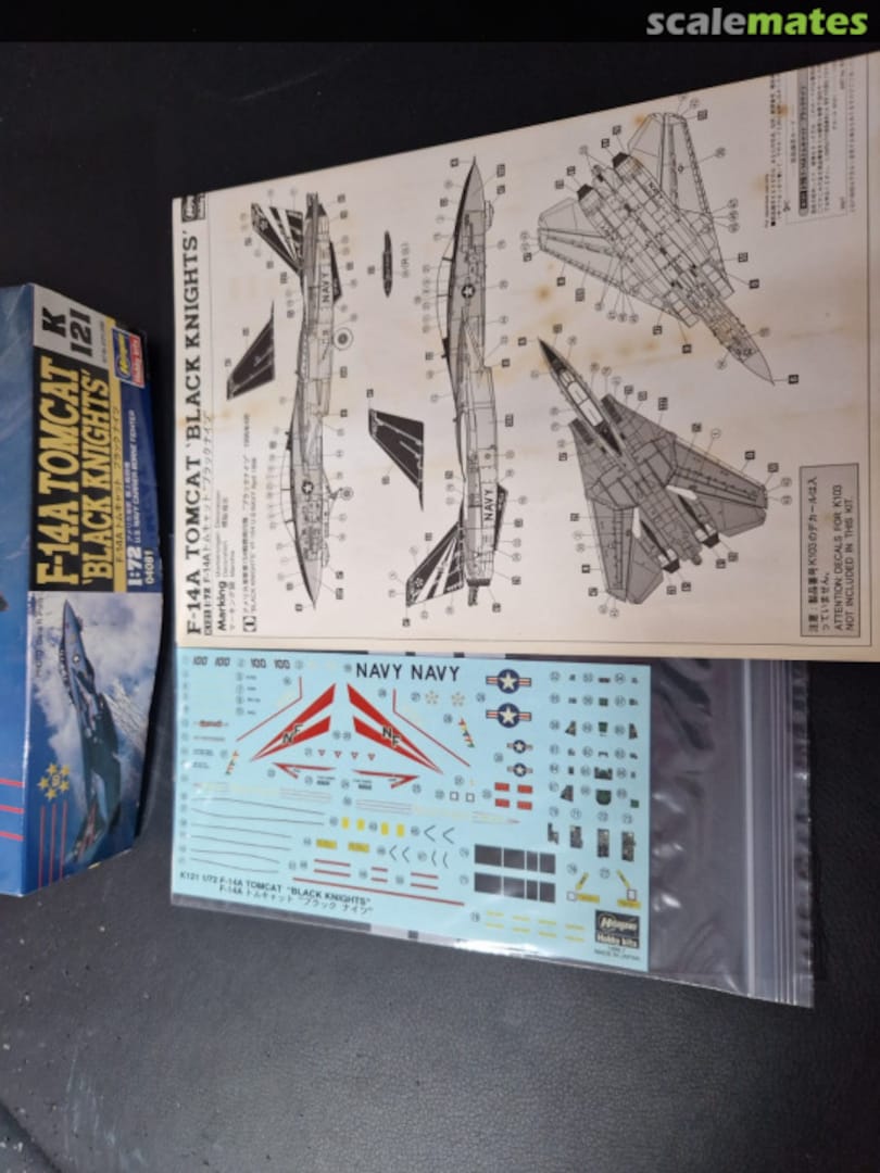 Contents F-14A Tomcat `Black Knights´ 04081 Hasegawa Contents F-14A Tomcat `Black Knights´ 04081 Hasegawa