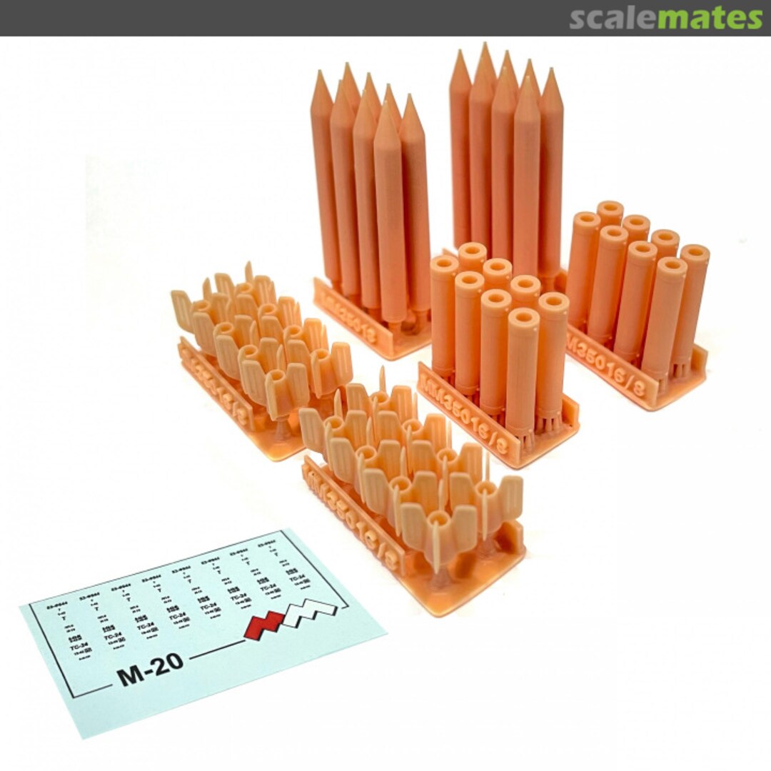 Boxart Rockets M-20 for "Katyusha" BM-13-16 35018 My Model