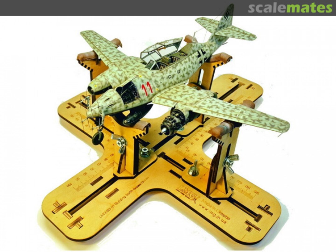 Boxart Aircraft building set for scale 1:32 - 1:144 BB-40 LMG Laser model graver