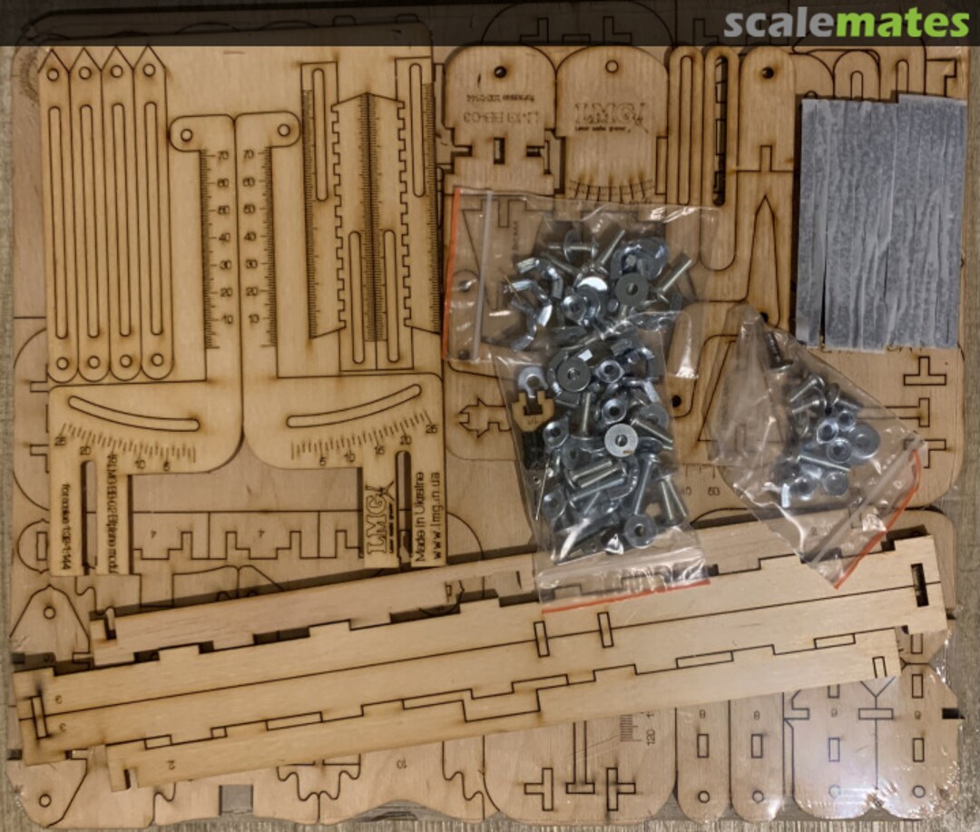 Contents Aircraft building set for scale 1:32 - 1:144 BB-40 LMG Laser model graver