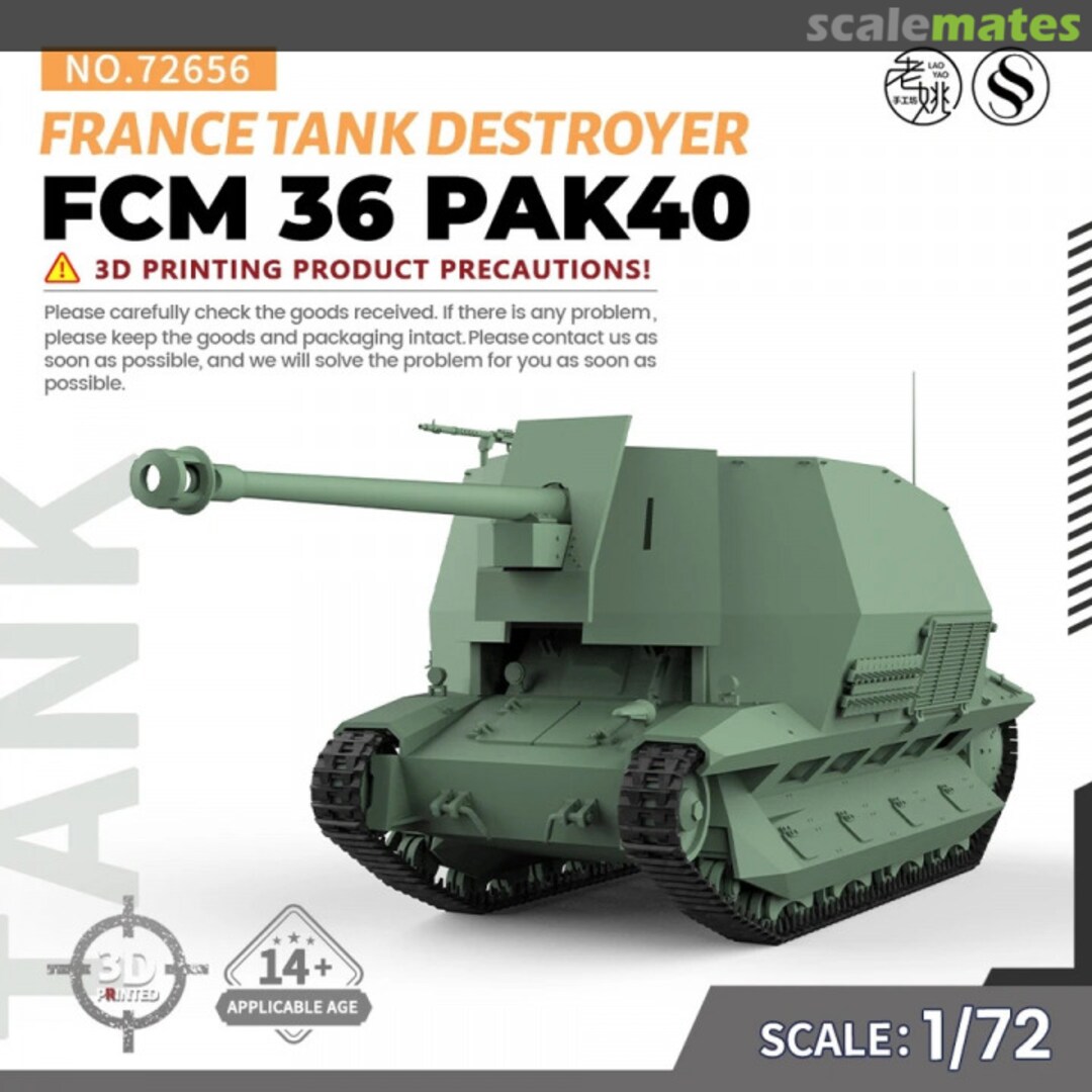 Boxart FCM 36 PAK 40 72656 SSMODEL Boxart FCM 36 PAK 40 72656 SSMODEL